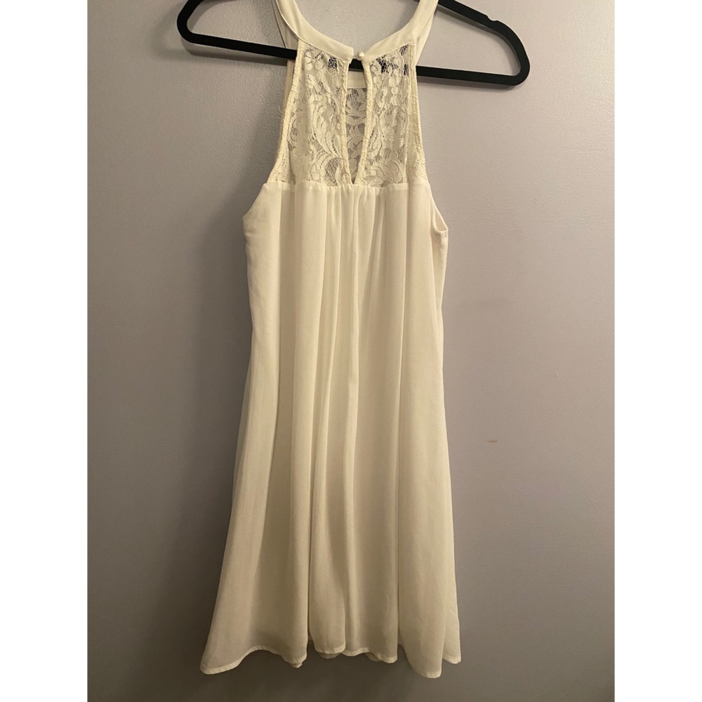 White summer dress